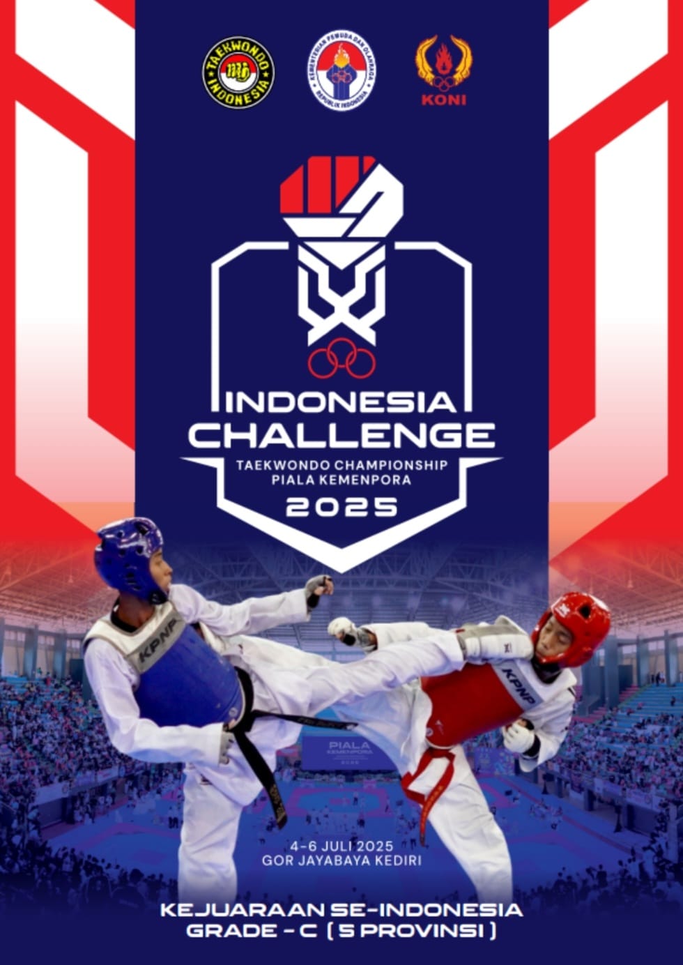 Ajang Pertarungan Prestasi Taekwondo di Tanah Air Gejawan Padma Taekwondo Academy