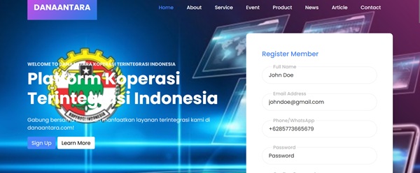 Danaantara Platform Koperasi Terintegrasi Indonesia Gejawan Padma Taekwondo Academy